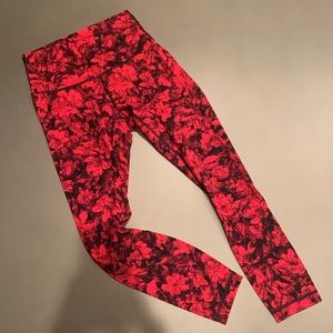Lululemon Leggings Wunder Under High-rise crop 21” Size 4